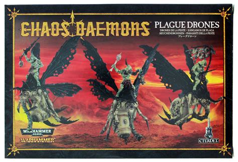 warhammer chaos daemons plague drones  nurgle model kit  mighty