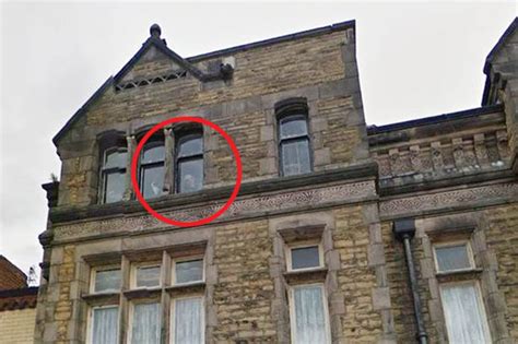 ghost spotted  window  haunted hotel  liverpool daily star