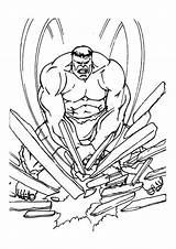 Hulk Smashing Tiles sketch template