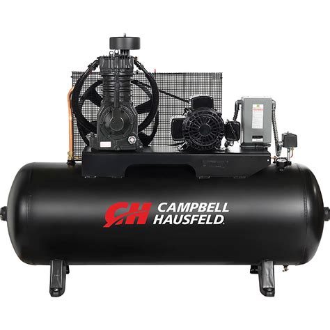 shipping campbell hausfeld  stage air compressor  hp  cfm   psi