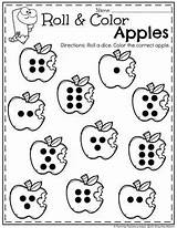 Counting Apples Preschoolworksheets sketch template