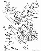 Coloring Pages Christmas Printable Kids Library Clipart Activity Winter sketch template