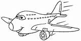 Vliegtuig Animaatjes sketch template