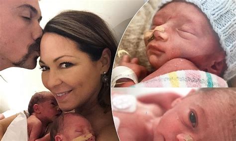 tania zaetta shares new instagram photo of newborn twins alby and kenzie