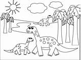 Coloring Pages Dinosaur Kids Procoloring Color Print Printable sketch template