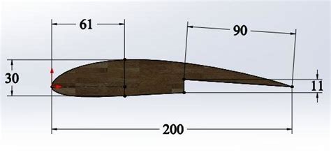 designed naca  airfoil  wing  scientific diagram