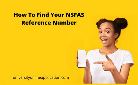 find  nsfas reference number  easy guide