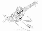 Spiderman Coloring Pages Spider Man Amazing Far Printable Drawing Lego Sheets Color Getdrawings Getcolorings Endgame Avengers Venom sketch template