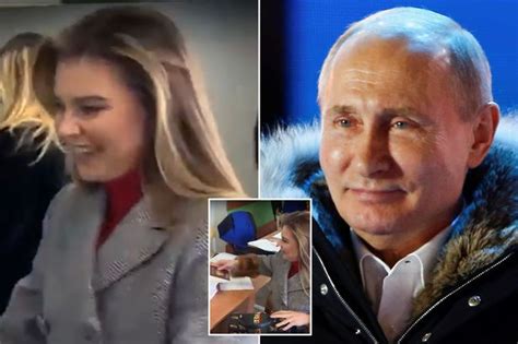 vladimir putin s gymnast girlfriend votes in russian election but remains tight lipped on who