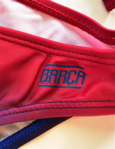 bikini  mujer del barca talla  color blaugrana