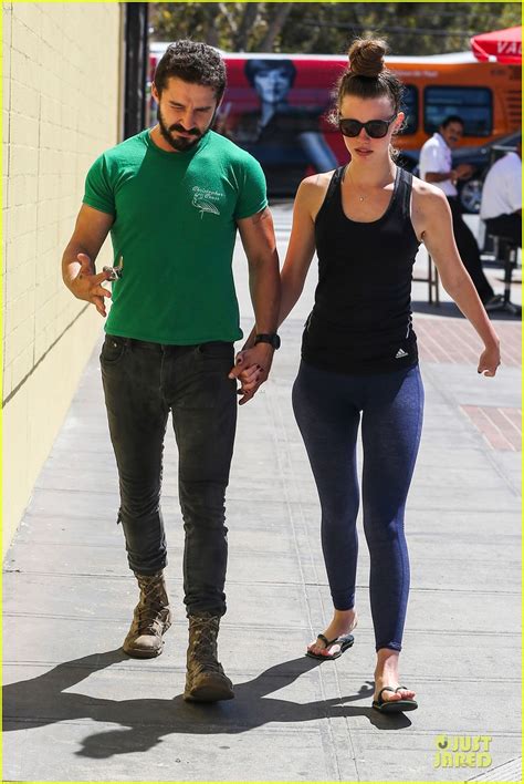 Shia Labeouf And Girlfriend Mia Goth Enjoy Lunch Date At Granville Cafe