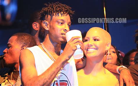amber rose confirms breakup with 21 savage says she still sniffs his