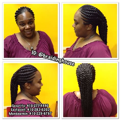 jumbo ghana braids   bh feed  braid big braids braided hairstyles