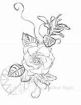 Gardenia Tattoo Drawing Flower Tattoos Deviantart Gardenias Drawings Small Floral Paintingvalley Visit Gorgeous sketch template