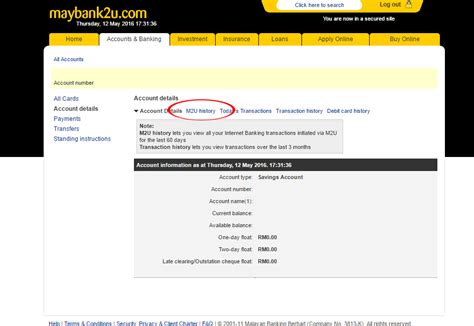 how to print transaction history maybank2u