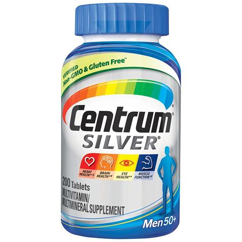Centrum Silver Men Complete Multivitamin And Multimineral Supplement