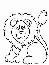 Lion Colour Coloring Popular Colouring Pages sketch template