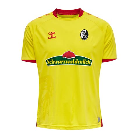 hummel sc freiburg trikot   gelb  gelb