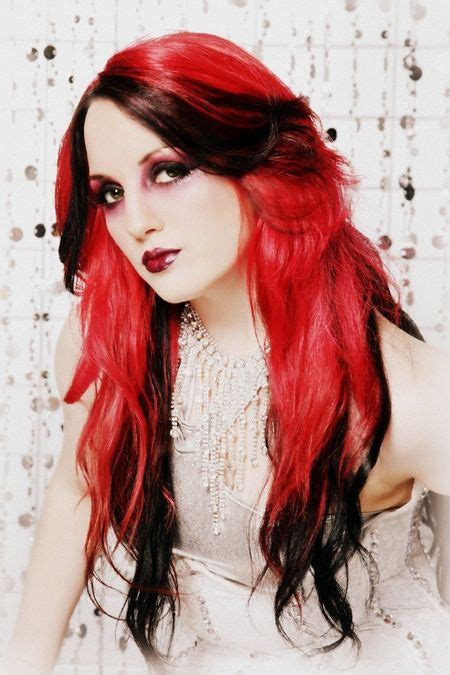 goth hairstyles beauty hair color black red hair hair styles