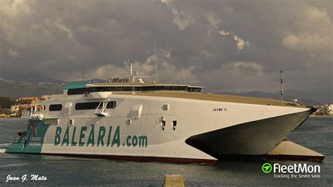 Vessel Jaume Ii Ferry Imo 9116113 Mmsi 209513000