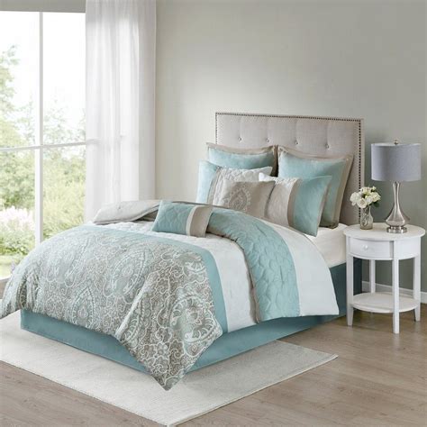 design josefina  piece comforter set comforter sets blue comforter sets queen comforter