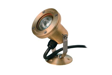 atlantis   unique lighting systems brass  volt underwater light yardillumination
