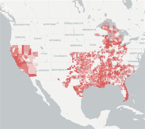 Atandt Internet Coverage And Availability Map