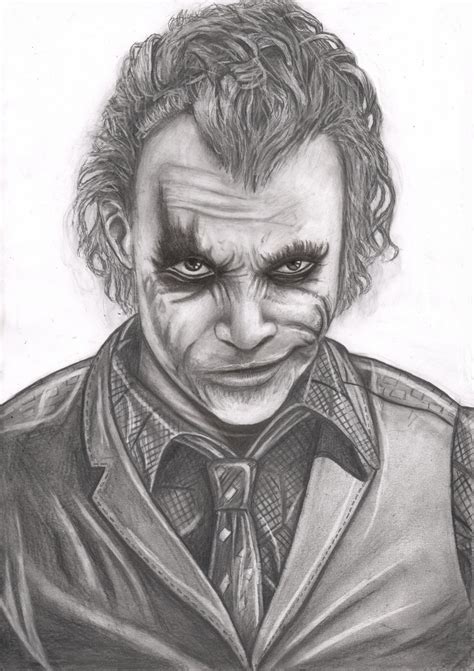The Joker 1st Attempt By Pen Tacular Artist On Deviantart