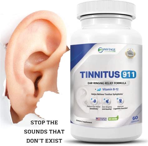 tinnitus  tinnitus relief supplement ear ringing relief  capsules