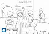 Barnabas Paul Coloring Pages Kids Sheet Printable Man Jumped Began Healed Called Walk Stand Feet sketch template