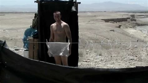 Dutch Soldier Taking A Shower In Afghanistan Youtube