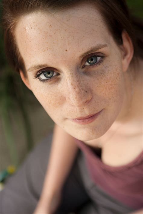 Freckle Face A Shot Of The Girlfriend Taken With My Canon  Flickr