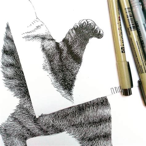 Catwalk Illustration In Progress Illustration By Simut Fur Texture