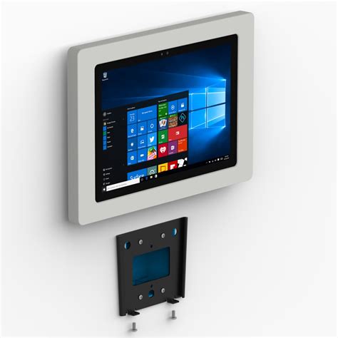 vidamount fixed slim wall microsoft surface pro  pro  pro   pro  tablet mount