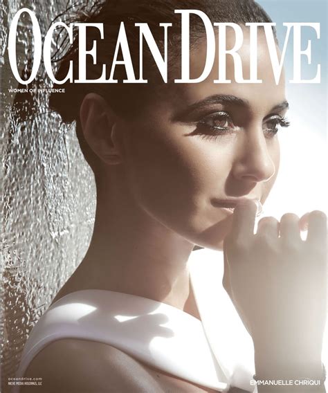 emmanuelle chriqui ocean drive magazine may june 2015 issue and pics