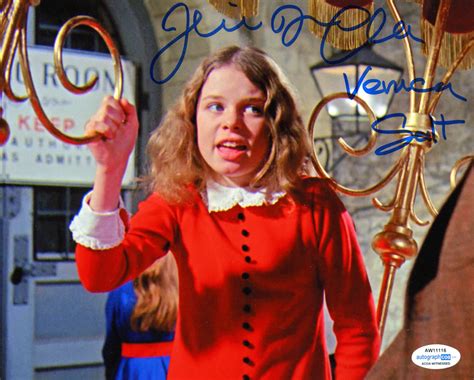 Julie Dawn Cole Signed Willy Wonka And The Chocolate Factory 8x10 Photo