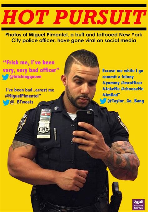 ‘arrest me new york city ‘hot cop sizzling photos go viral al