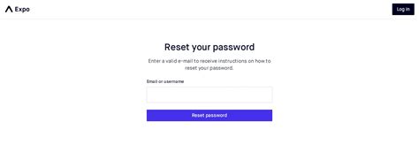 Reset Password Email Form Ui Ux Patterns
