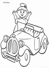 Car Noddy Coloring Pages Gets Hellokids Print Color sketch template