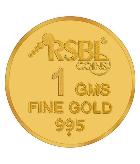 rsbl  gm gold coin buy rsbl  gm gold coin   india  snapdeal
