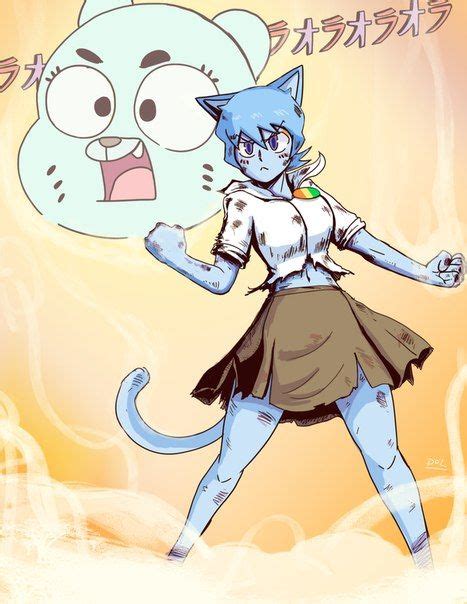 Nicole Watterson Tawog Anime Vs Cartoon The Amazing World Of