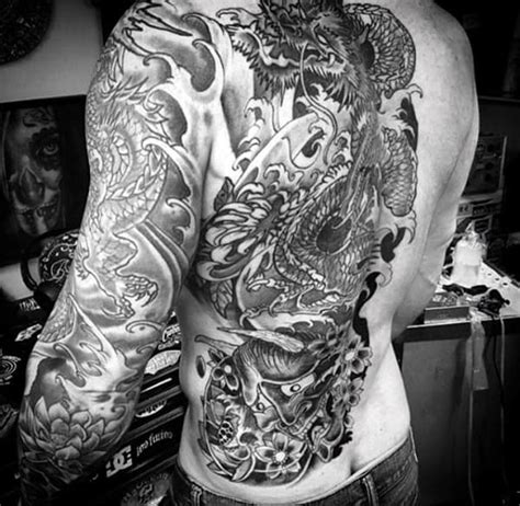 Half Back Tattoo Japanese Best Tattoo Ideas