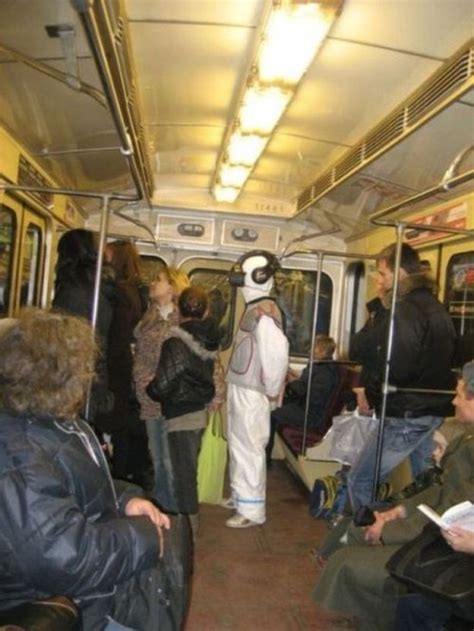 strange passengers on public transportation 31 photos