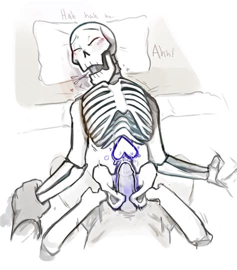 Rule 34 Anal Anal Sex Animated Skeleton Bed Blush Bone Closed Eyes