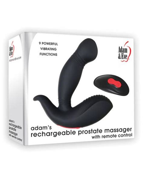 Adam S Prostate Massager With Remote Control Black On Literotica