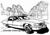Lowrider Drawings Rider Chicano Sketchite sketch template