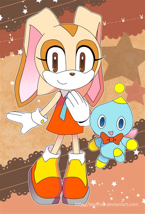 sonic postcard cream and cheese by crystal ribbon on deviantart