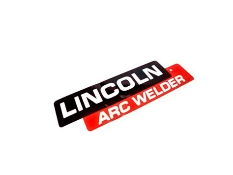 lincoln arc welder decal bw parts