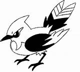 Pokemon Fletchinder Coloring Pages Pokémon sketch template