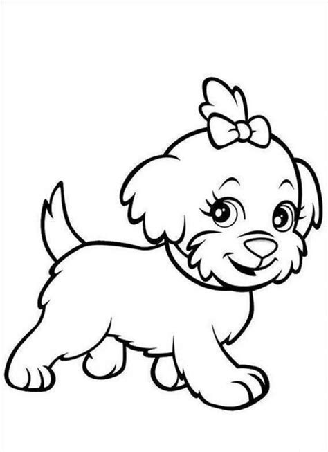 printable puppies coloring pages  kids